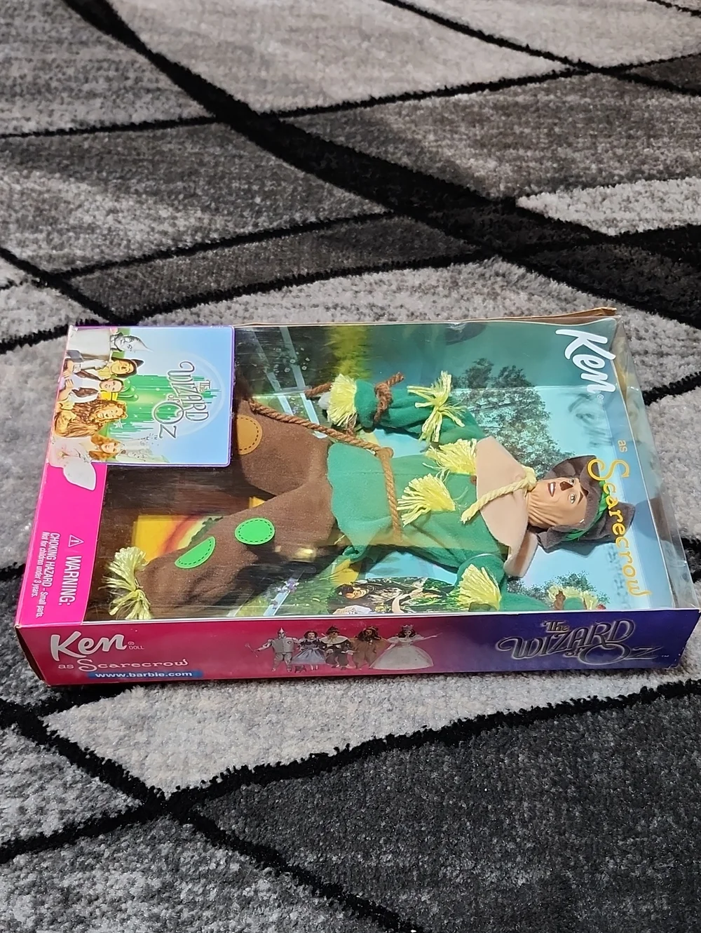 1999 MATTEL WIZARD OF OZ COLLECTOR EDITION KEN AS SCARECROW DOLL #25816